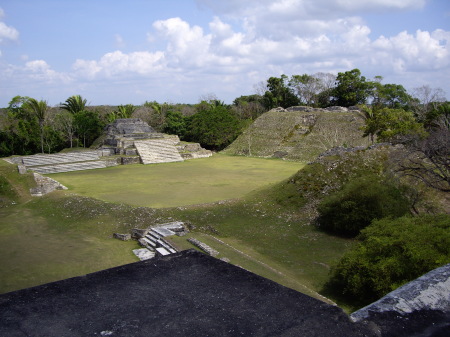 View atop the Myan Temple