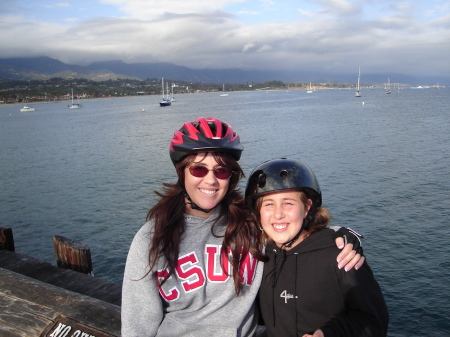 Me and my daughter, Kaitlin, in Santa Barbara