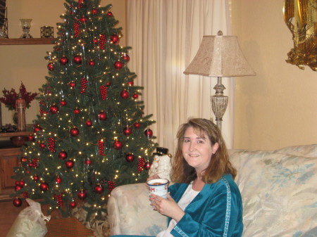 Jennifer at Mom's House - Christmas Eve 2007