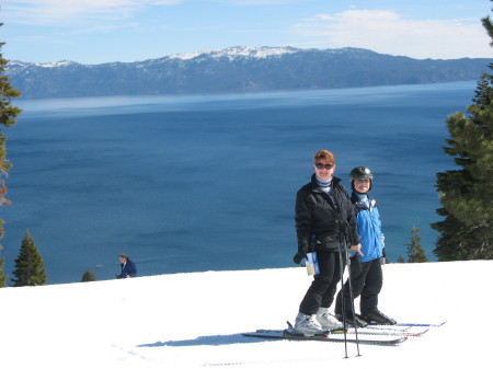 Me & my boy at Tahoe (Homewood)