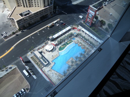 POOL FROM 32 FLOORS UP LIVING RM. WINDOW