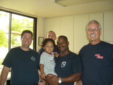 July 4, 2008 at the fire station