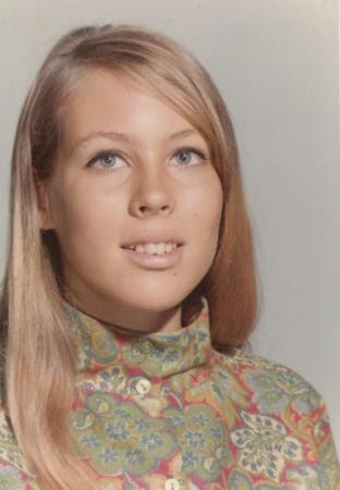 ~hides face~ Me in 1968, 10th grade, yikes!