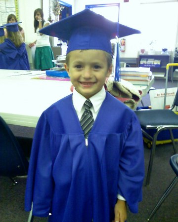 Chase's 1st grade graduation