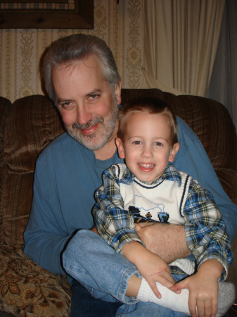 David "PaPa" and grandson Dylan fall of 07
