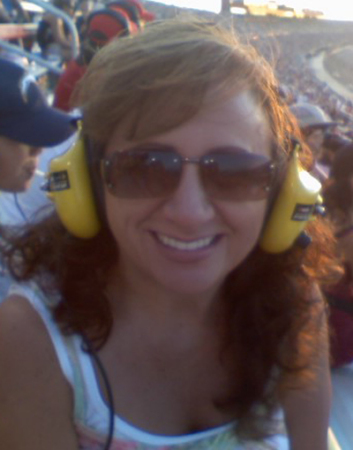 Gigantic headphones at CA Speedway 08