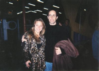 Carri with Seinfeld!!!