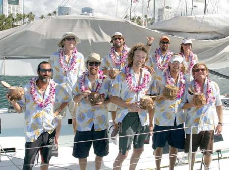 TransPac 07 finish