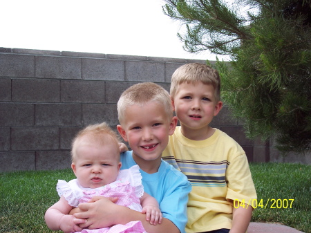 Payton, Cole and Gunner