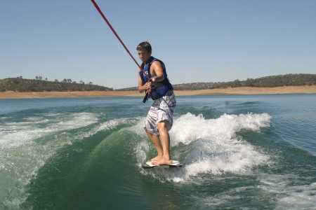 Danny WakeSurfing