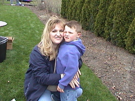 My wife Andrea and son Brandon