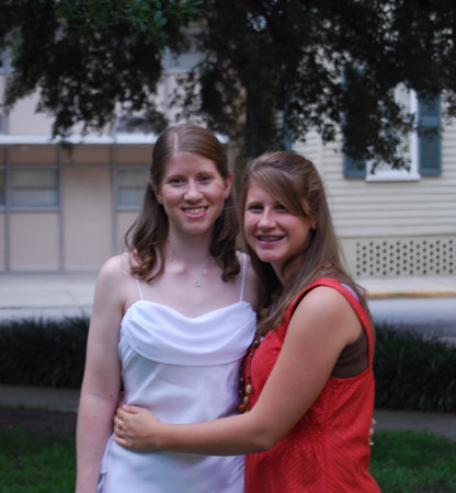 Brianna and Brooke after the wedding