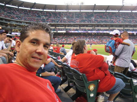 At a Angel game