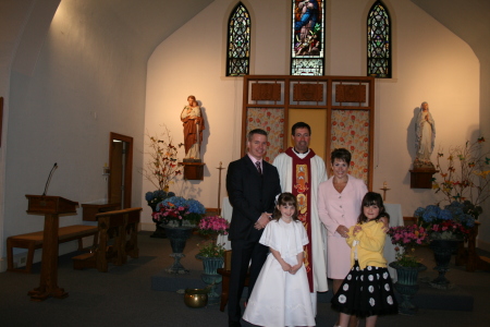 Our Family 2008 w/ Father "John"