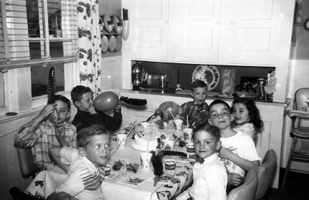 Greg's B-day Party (3rd Grade, 1958)