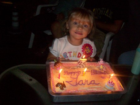 Tara's 3rd birthday sept 26, 08