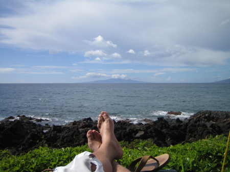 Relaxing at Maui!
