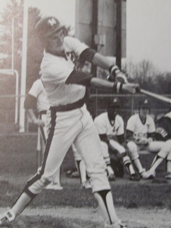1984 Varsity Baseball Photo from yearbook