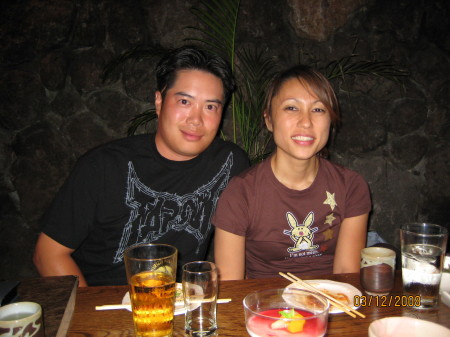 Tim and Hazuki 2008