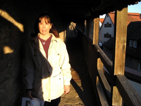 Lynne in Rothenburg Germany