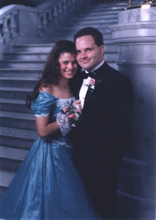 With Wife in 1995