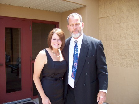 Alicia and I at Megan's wedding