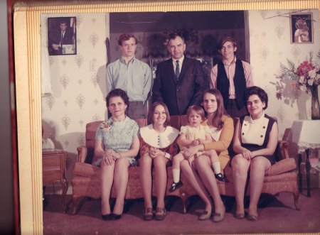 The Chmura Family 1970