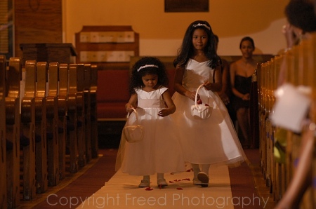 Leilani & Kalea as Flowergirls