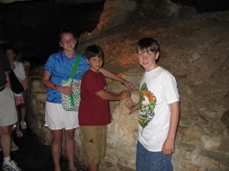 July 2008, Natural Bridge Caverns, TX