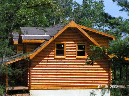 Latest Picture of Log Home