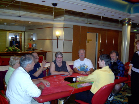 Blackjack Tournament on Alaska Cruise