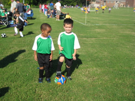 Connor's 1st Soccer Game
