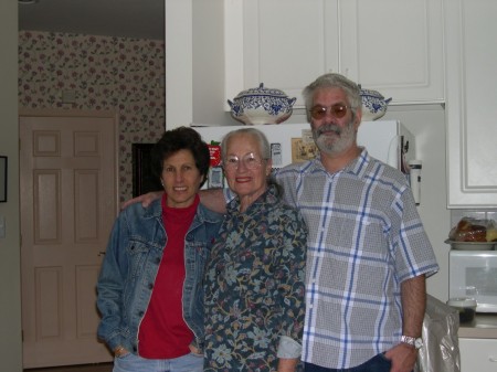 Me, my mother and brother Michael