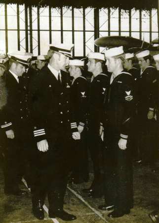 VAW-122 Squadron Blues Inspection, 1974