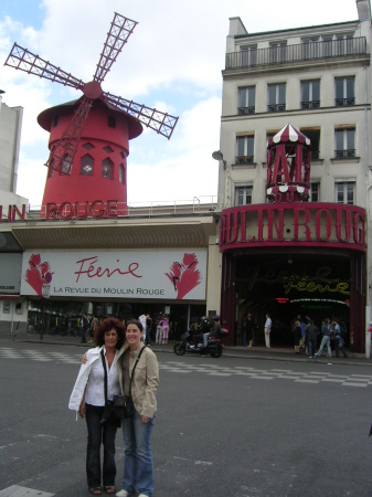 Moulan Rouge in Montmatre