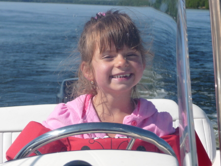 CaptainMarsi Driving Papa's Boston Whaler