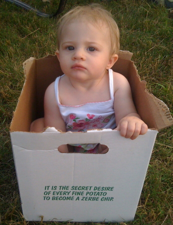 Rya in a chip box!