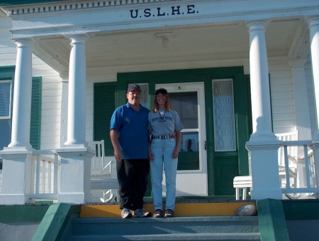 Dean and Diane at the Lighthouse