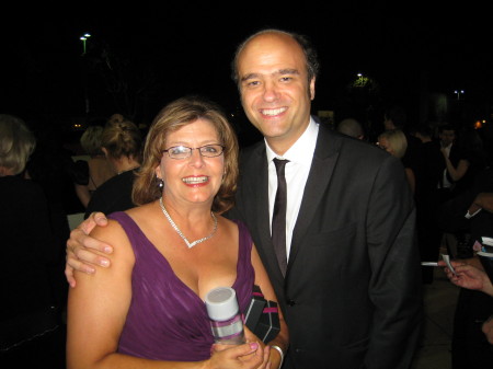 Deb and Scott Adsit (Pete) from "30 Rock"
