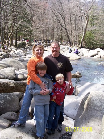 me and the fam in gatlinburg