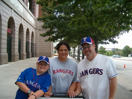 Texas Rangers Game Aug 2008