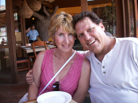Dan (my husband) and me in Mexico