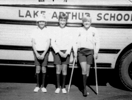 Leaving for Girl Scout Camp 1969....