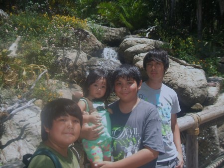 My Kids, San Diego Wild Animal Park, June 2008