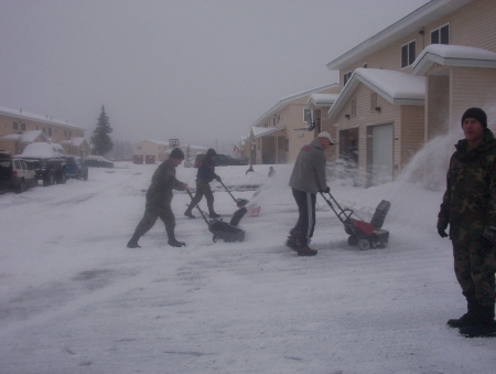 Snowblower Races in Alaska