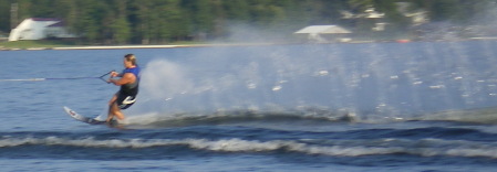 Waterskiing in Louisiana