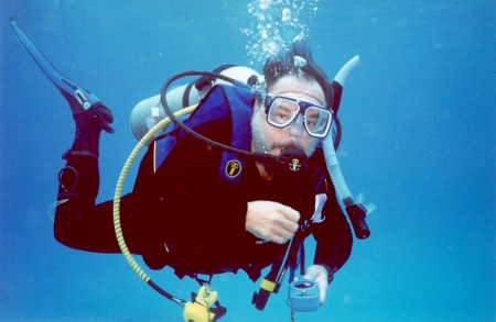 Scuba Diving in Cayman Islands.