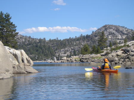 A perfect day up at Loon Lake.