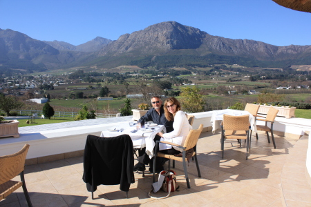 Diggin' the wine country of the Western Cape