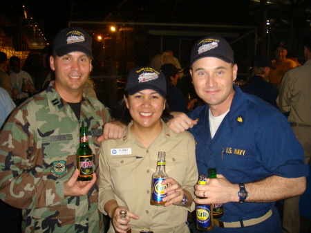 Beer on the Pier in Trinidad